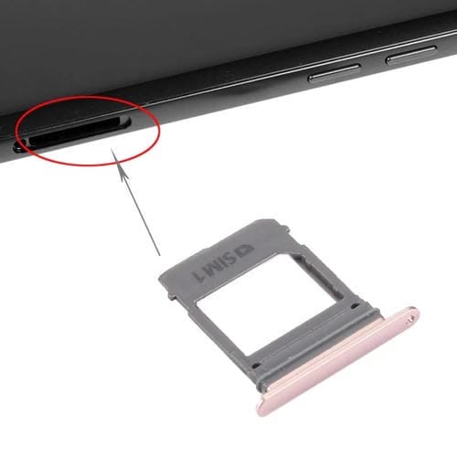 Bandeja de Tarjeta SIM y Micro SD para Samsung Galaxy A5 / A7 Rosa