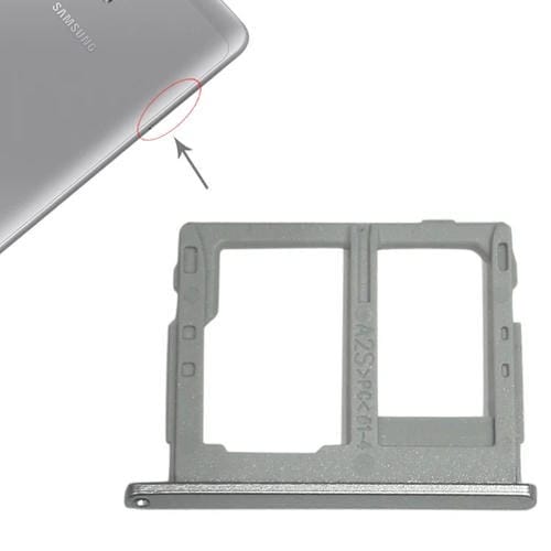 Bandejas de Tarjeta SIM y Micro SD para Samsung Galaxy Tab A 8.0 T380 / T385 (Gris)