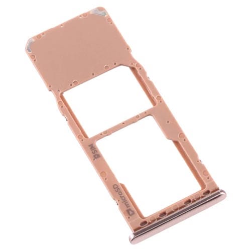 Bandeja de Tarjeta SIM y Micro SD para Samsung Galaxy A7 A750F (Oro)
