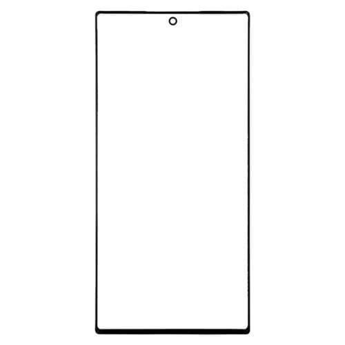 Lente de Cristal Exterior Pantalla Frontal para Samsung Galaxy Note 10 (Negro)