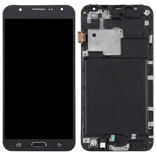 Pantalla TFT Completa para Samsung Galaxy J7 J700F con Marco (Negro)