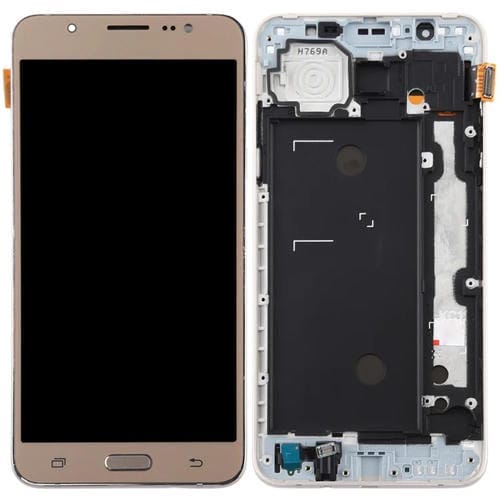 TFT LCD Screen Samsung Galaxy J7 J710F with Frame (Gold)