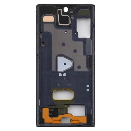 Placa de Bisel de Marco Medio para Samsung Galaxy Note 10 (Negro) de Piezas