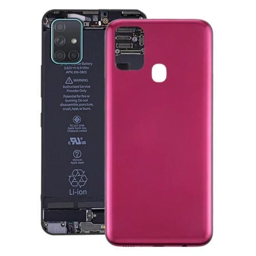 Tapa Trasera de Batería para Samsung Galaxy M31 / M31 Prime (Rojo)