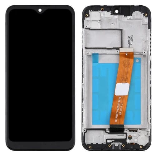 Ecrã LCD Samsung Galaxy A01 com Moldura (Preto)