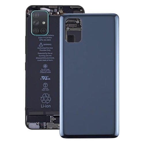 Tapa Trasera de Batería para Samsung Galaxy M51 (Negro)