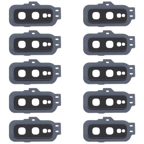 Cubierta de Lente de Cámara para Samsung Galaxy S10e (10 Piezas) (Negro)