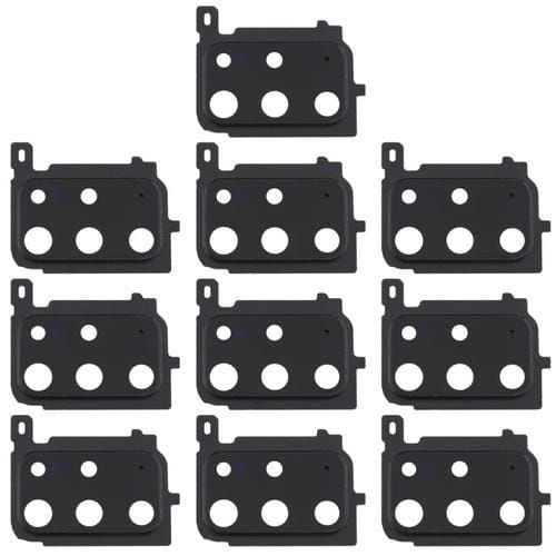 Housse d'objectif d'appareil photo Samsung Galaxy S20+ (10 pièces) (Noir)