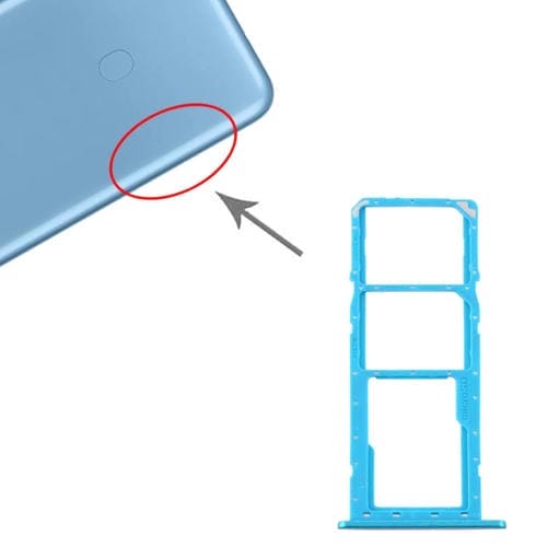 Bandeja de Tarjeta SIM y Micro SD para Samsung Galaxy A11 SM-A115 (Verde)