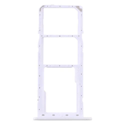 Plateau Carte SIM et Micro SD Samsung Galaxy A11 SM-A115 (Blanc)