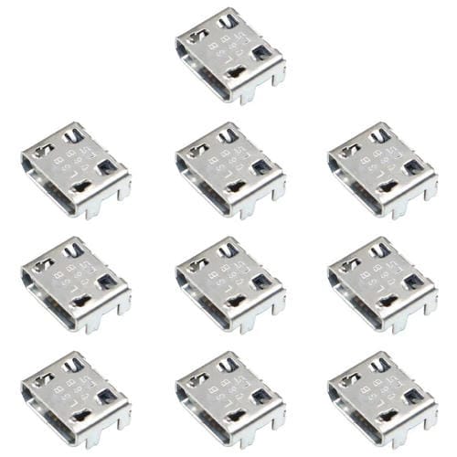 Conector de Puerto de Carga (10 Piezas) para Samsung Galaxy Ace 4 Duos G130H G318 G310HN G313F G313H G313HD