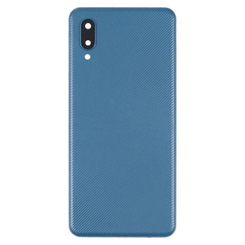 Tampa Traseira da Bateria Samsung Galaxy A02 com Lente da Câmara (Azul)