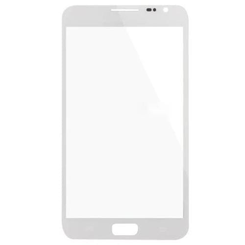 Pantalla Frontal Lente de Vidrio para Samsung Galaxy Note N7000 / i9220 (Blanco) 10pcs