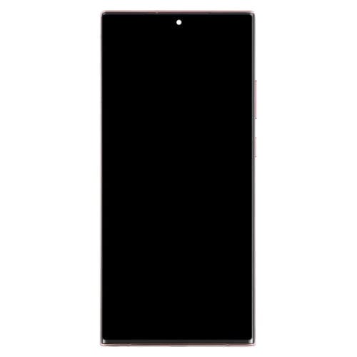 Pantalla Completa Original Super AMOLED para Samsung Galaxy Note 20 Ultra 4G con Marco (Oro)