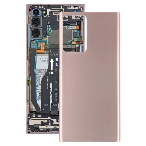 Tapa Trasera de Batería para Samsung Galaxy Note 20 Ultra 5G (Marrón)