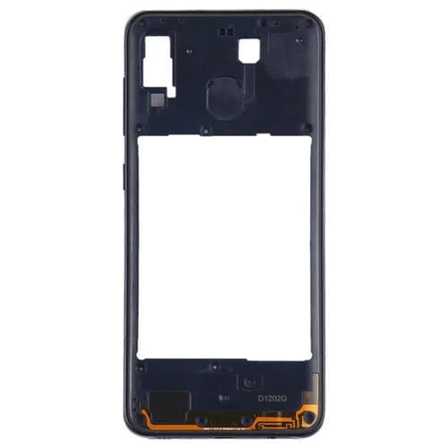 Middle Frame Bezel Plate Samsung Galaxy A20 (Black)