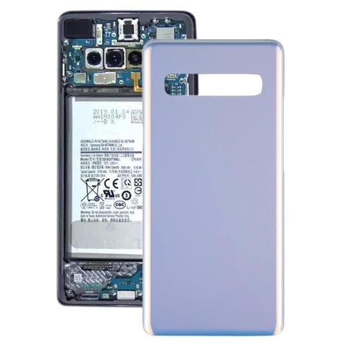 Tampa Traseira da Bateria Samsung Galaxy S10 5G (SM-G977B/SM-G977U/SM-G977N) (Prata)