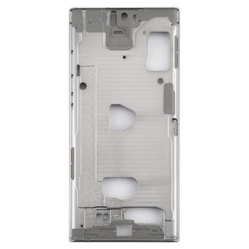 Placa de Bisel de Marco Medio para Samsung Galaxy Note 10+ (Plata)