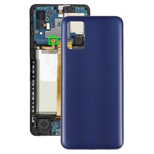 Tampa Traseira da Bateria Samsung Galaxy A03S SM-A037F (Azul)