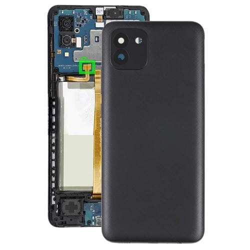 Tampa Traseira da Bateria Samsung Galaxy A03 SM-A035F (Preto)
