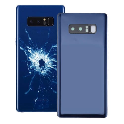 Tapa Trasera para Samsung Galaxy Note 8 con Tapa de Lente de Cámara (Azul)