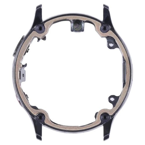 LCD Screen Frame + Steel Bezel Plate Samsung Galaxy Watch Active 2 40mm SM-R830 (Black)