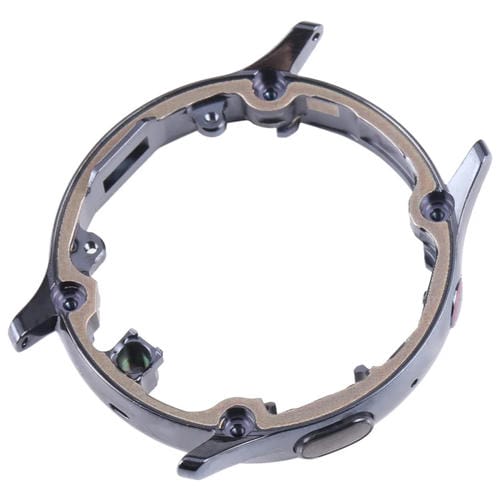 LCD Screen Frame + Steel Bezel Plate Samsung Galaxy Watch Active 2 40mm SM-R830 (Black)