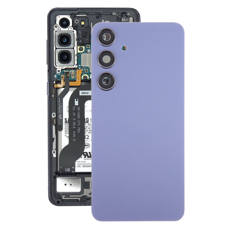 Tapa Bateria Back Cover + Lente Camara Samsung Galaxy S24 + S926B Gris