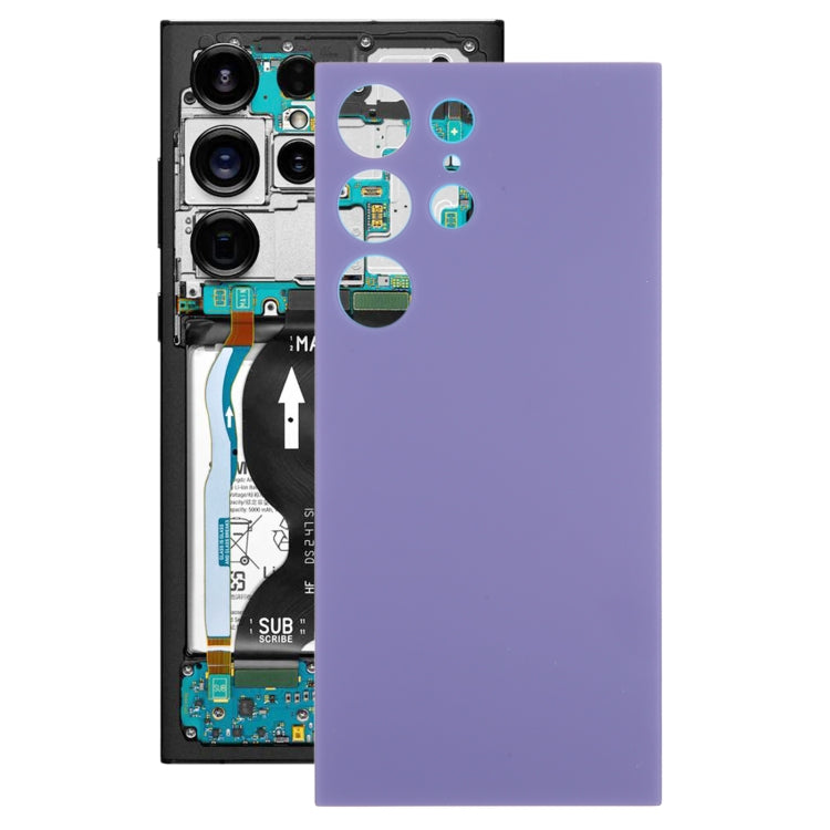 Tapa Bateria Back Cover Samsung Galaxy S24 Ultra S928B Morado