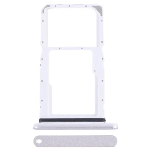 Bandeja de Tarjeta SIM y Micro SD para Samsung Galaxy Tab A9+ 5G SM-X215 (Plata)