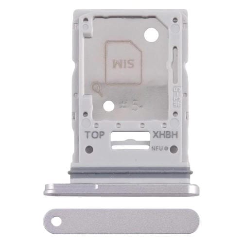 Bandeja Tarjeta SIM y Micro SD para Samsung Galaxy Tab S10+ / S10 Ultra SM-X820 / X826 / X920 / X926 (Plateada)