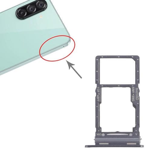 Vassoio Scheda SIM/Micro SD Samsung Galaxy A26 SM-A266B (Nero)