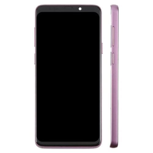 Pantalla LCD TFT de 6,18 pulgadas con digitalizador y marco para Samsung Galaxy S9+ SM-G965F (morado)
