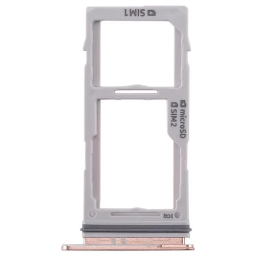 Plateau de carte SIM/Micro SD Samsung Galaxy S10+/S10/S10e (Or Rose)