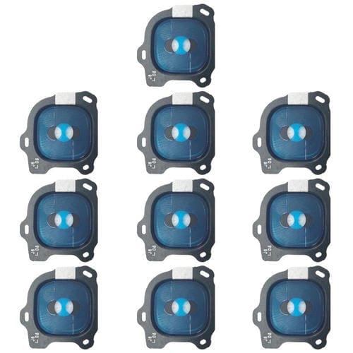 Cubierta de Lente de Cámara para Samsung Galaxy J6 - (10 Piezas) (Negro)