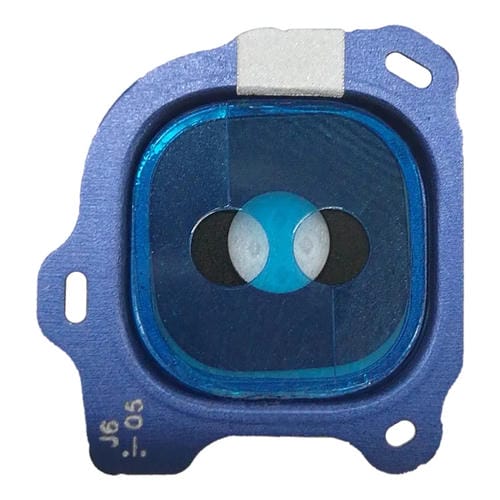 Cubierta de Lente de Cámara para Samsung Galaxy J6 (10 Piezas) (Azul)