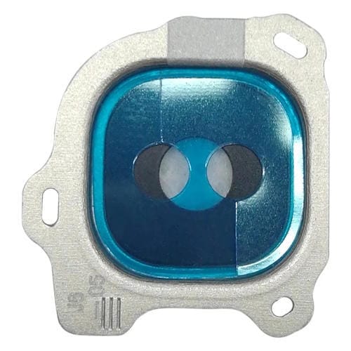 Cubierta de Lente de Cámara para Samsung Galaxy J6 - (10 Piezas) (Plata)