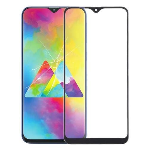 Pantalla Frontal para Samsung Galaxy M20 Lente de Cristal Exterior