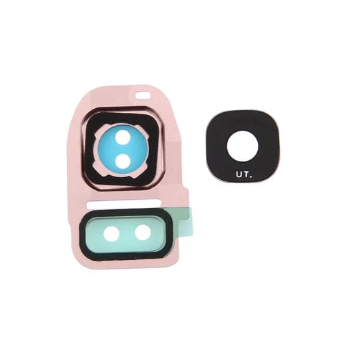 Cubiertas de Lente Cámara para Samsung Galaxy S7 Edge / G935 (10 Piezas) (Oro Rosa)