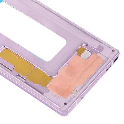 Middle Frame Bezel Plate with Side Keys Samsung Galaxy Note 9 (Purple)