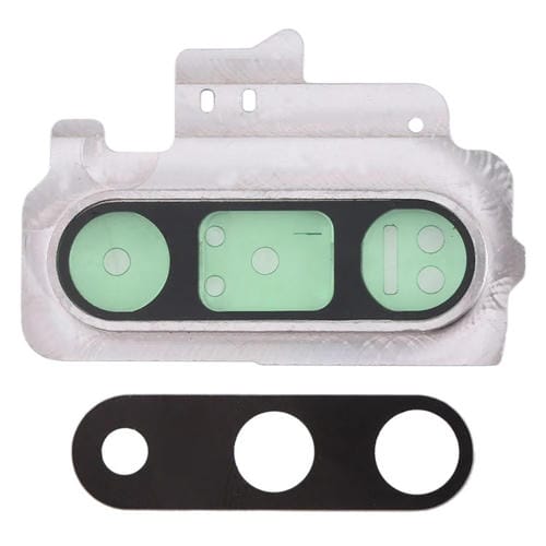 Cubierta de Lente de Cámara para Samsung Galaxy Note 10 (Plata) - Pack de (10 Piezas)