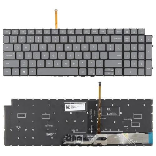 Teclado Versão EUA Dell Latitude E5550, 5570, 5580, 5590 e Precision 3510, 3520, 3530, 7510, 7520, 7530, 7710, 7720