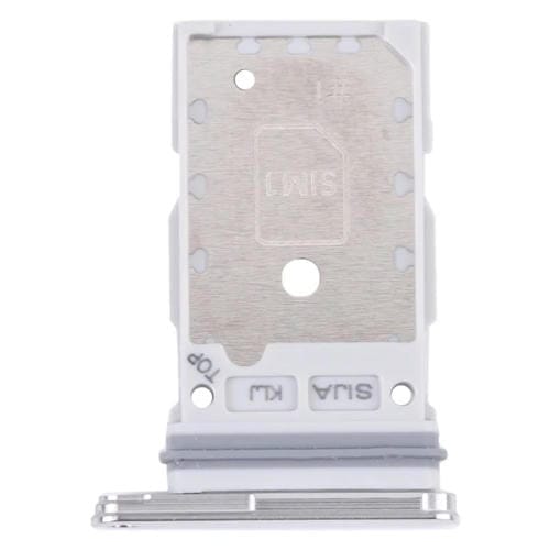 Plateau de carte SIM Samsung Galaxy S22+ 5G / S22 5G / SM-S906B SM-S901B (Blanc)