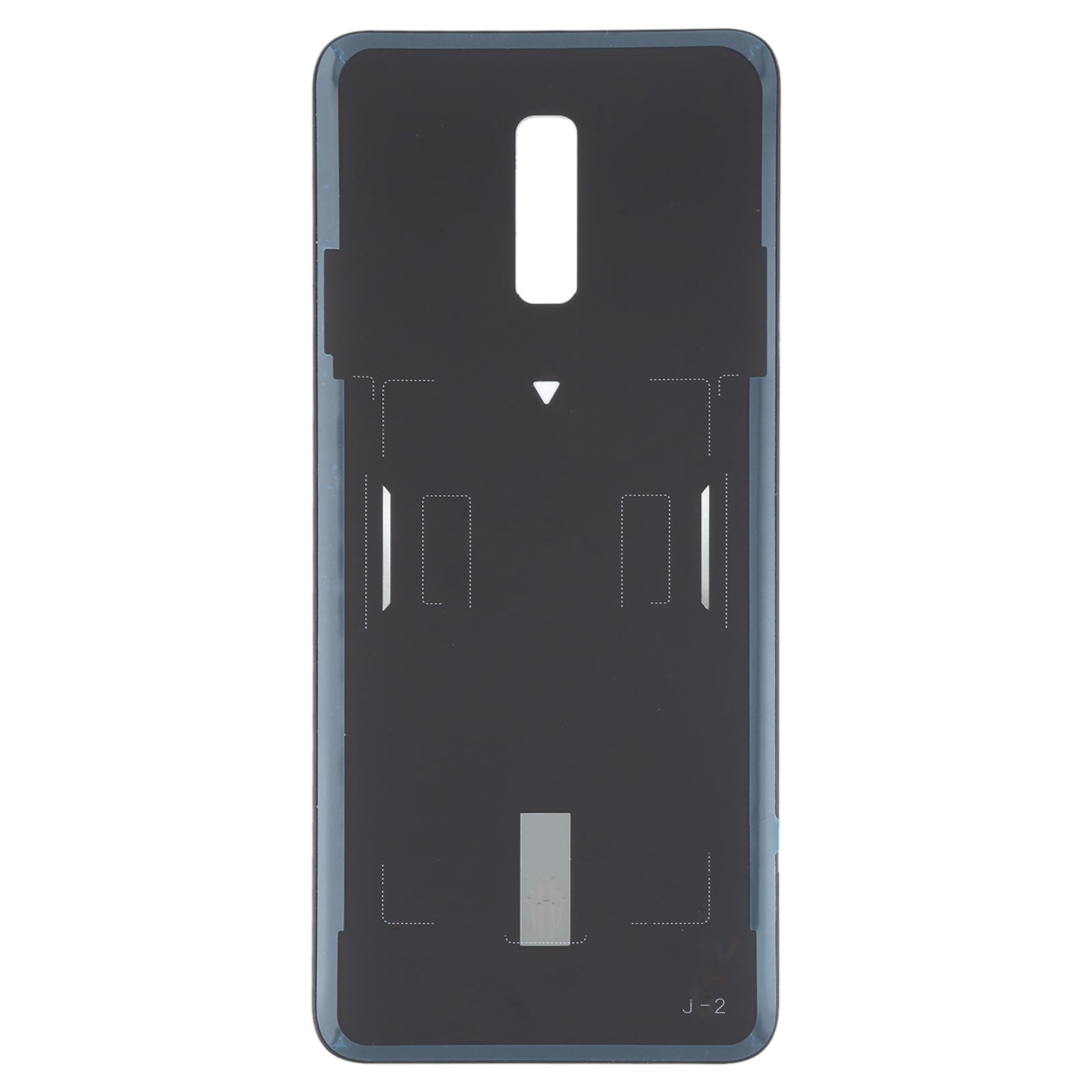 Glass Battery Back Cover ZTE Nubia Red Magic 6 (Black)