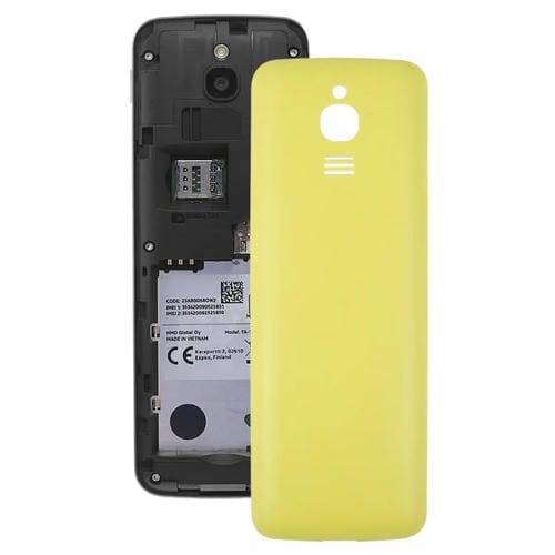 Tapa Trasera de Batería Original para Nokia 8110 4G (Amarillo)