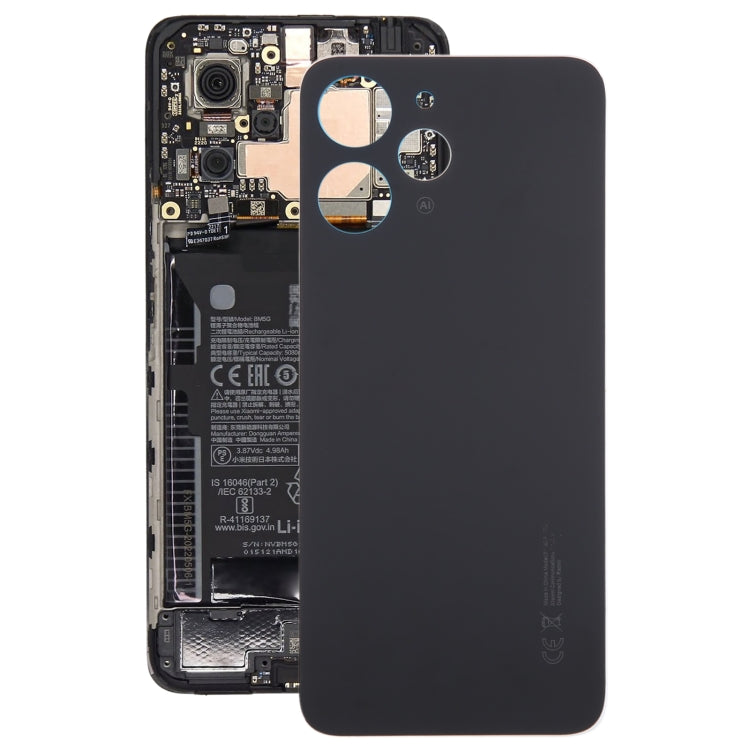 Tapa Bateria Back Cover Xiaomi Redmi 12 4G Negro