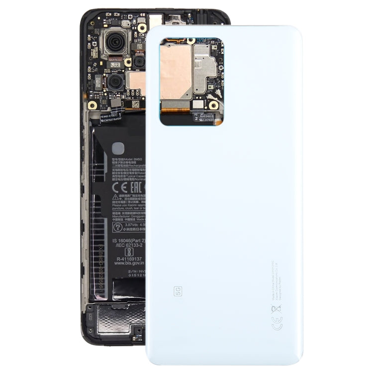 Battery Cover Back Cover Xiaomi Redmi Note 12 Discovery Redmi Note 12 Explorer White