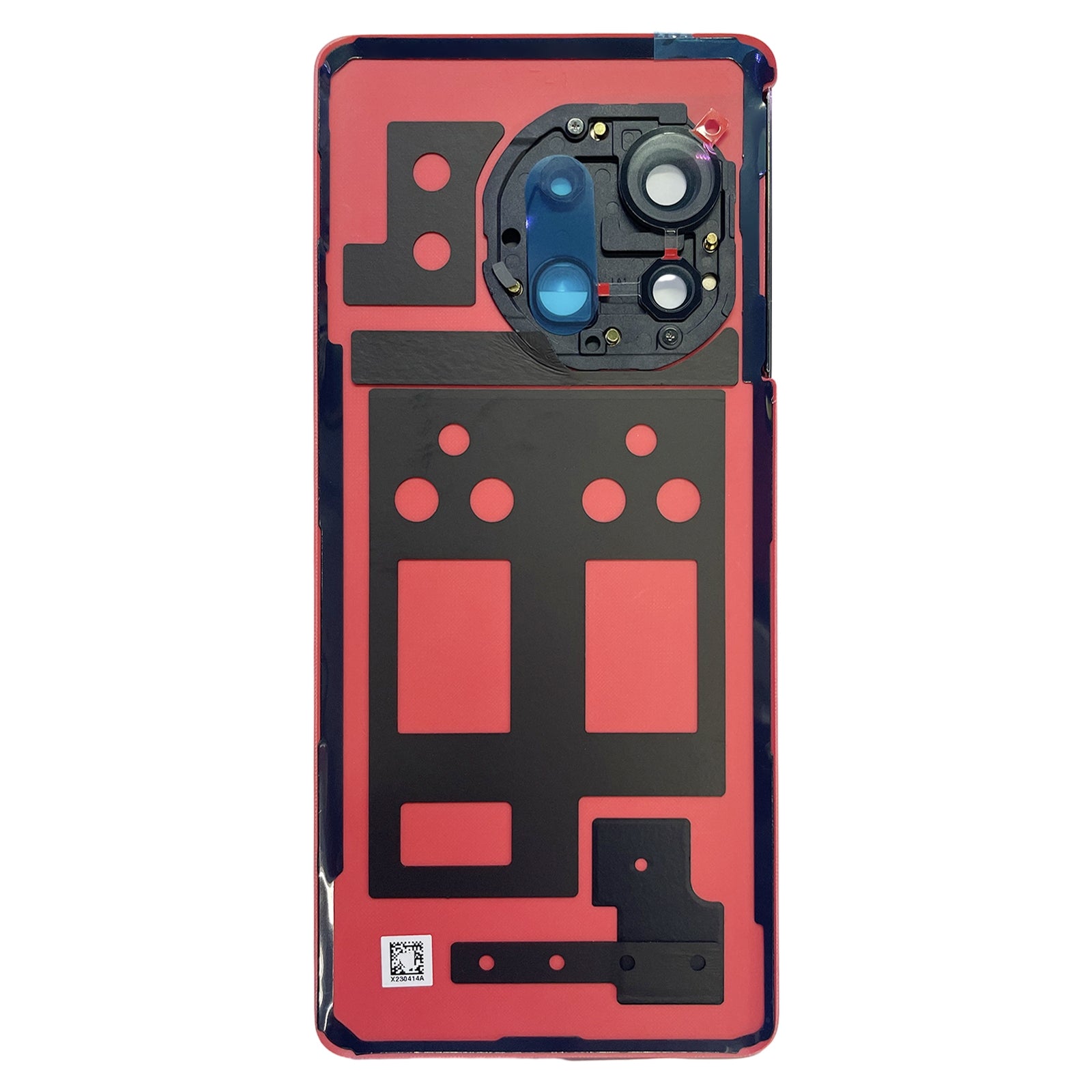 Tapa Bateria Back Cover + Lente Camara OnePlus 11R CPH2487 Rojo