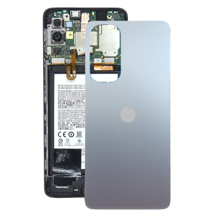 Tapa Bateria Back Cover Motorola Edge 30 Plata