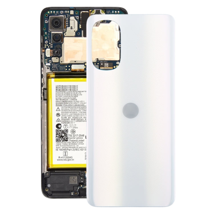 Tapa Bateria Back Cover Motorola Moto G82 Blanco